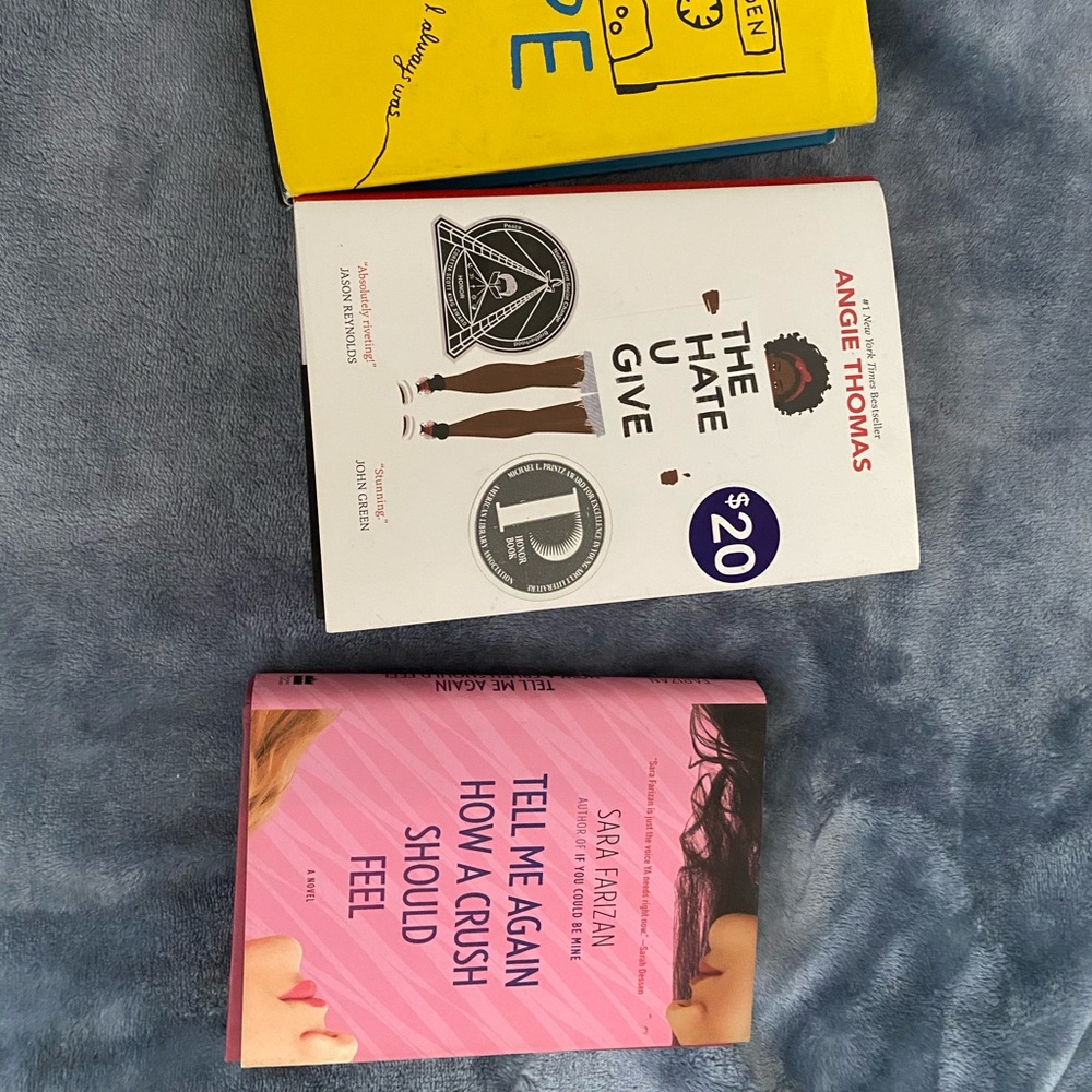 3 hard covered novels